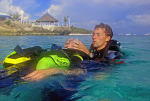 PADI rescue scenario