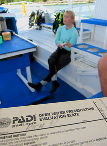 PADI IDC Open Water presentations...