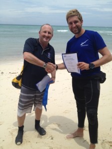New PADI Instructor - Gary