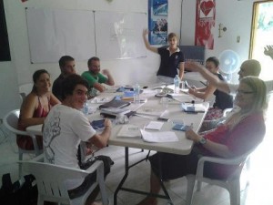 PADI IDC class