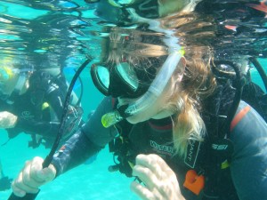 PADI IDC snorkel