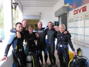 PADI IDC group January 13